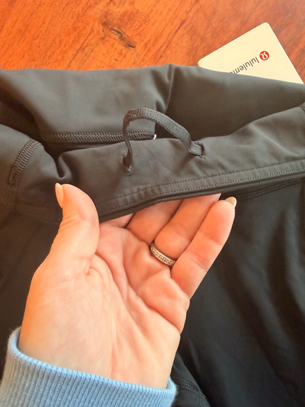 lululemon athletica Black Fast and Free High-Rise Performance Leggings 28” - Picture 7 of 8